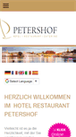 Mobile Screenshot of petershof.de